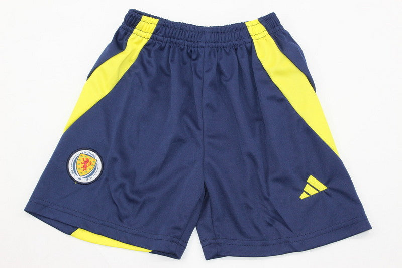 Wholesale 2024 UEFA European Championship  Scotland home home and away kid kits