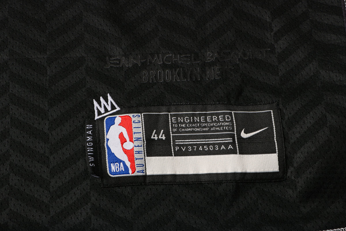 Wholesale NBA Brooklyn Nets black V-neck color-trimmed 12 (hot-pressed style) S-2XL
