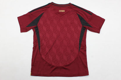 Wholesale 2024 UEFA European Championship  Belgium home home and away kid kits