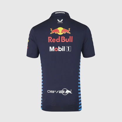 Wholesale 2024 Red Bull polo T-shirt, size S to 5XL.