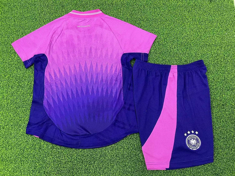 Wholesale 2024 UEFA European Championship  Germany home home and away kid kits