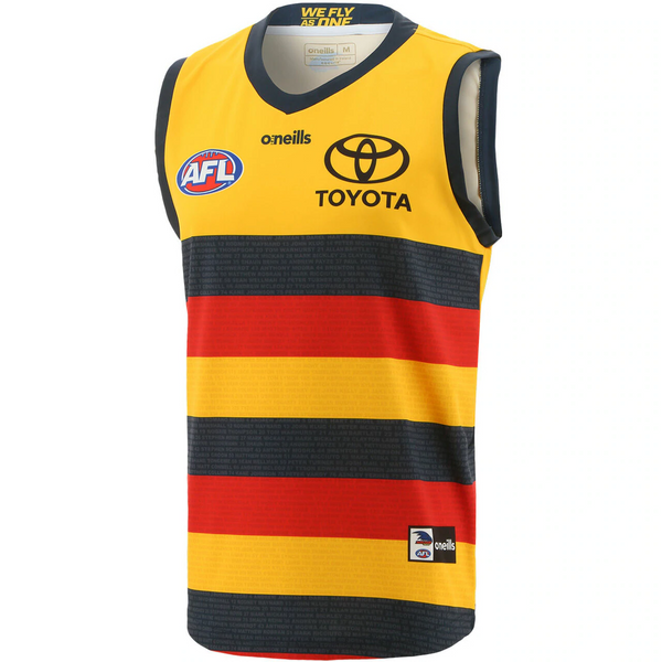 Wholesale Australia 2021 AFL Crow Away Rugby Jersey Tank Top S-3XL.