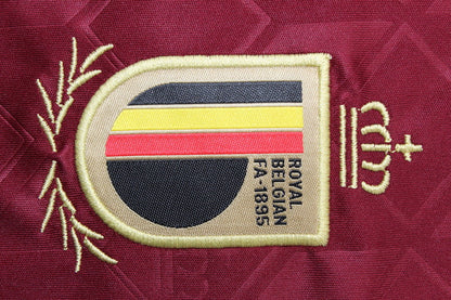 Wholesale 2024 UEFA European Championship  Belgium home home and away kid kits