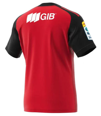 Wholesale 2023 New Zealand Crusaders home jersey, sizes from small to 5XL.