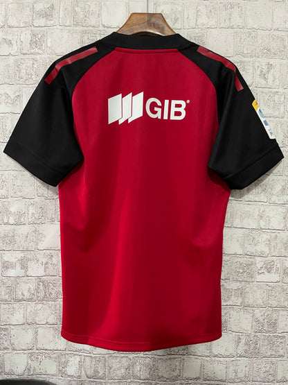 Wholesale 2023 New Zealand Crusaders home jersey, sizes from small to 5XL.