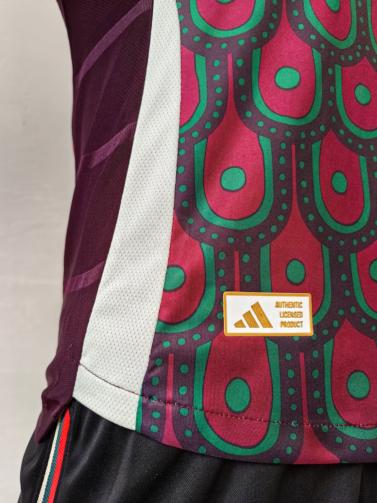 Wholesale 2024 Mexico national team home red and green player version football jersey XS-4XL.