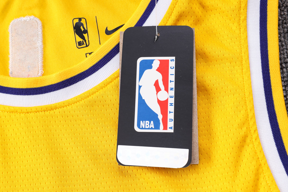 Wholesale NBA2223 Los Angeles Lakers yellow No. 8 basketball star (heat pressed款)