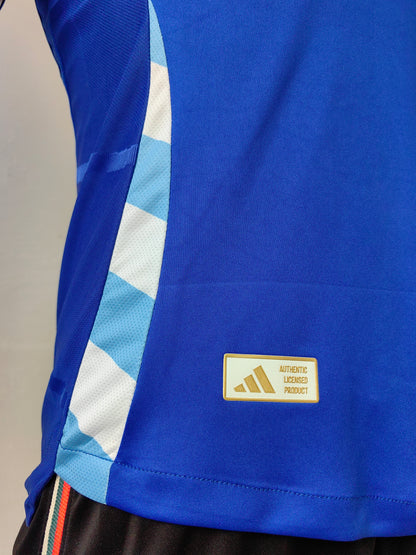 Wholesale 2024 Argentina national team away blue player version soccer jersey XS-4XL