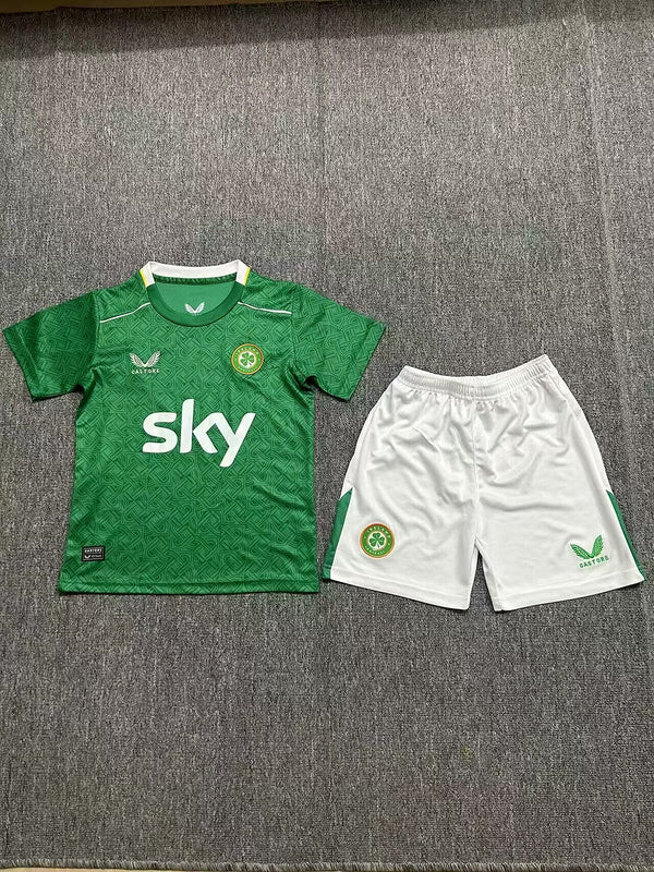 Wholesale 2024 UEFA European ChampionshipIceland  Ireland home and away kid kits