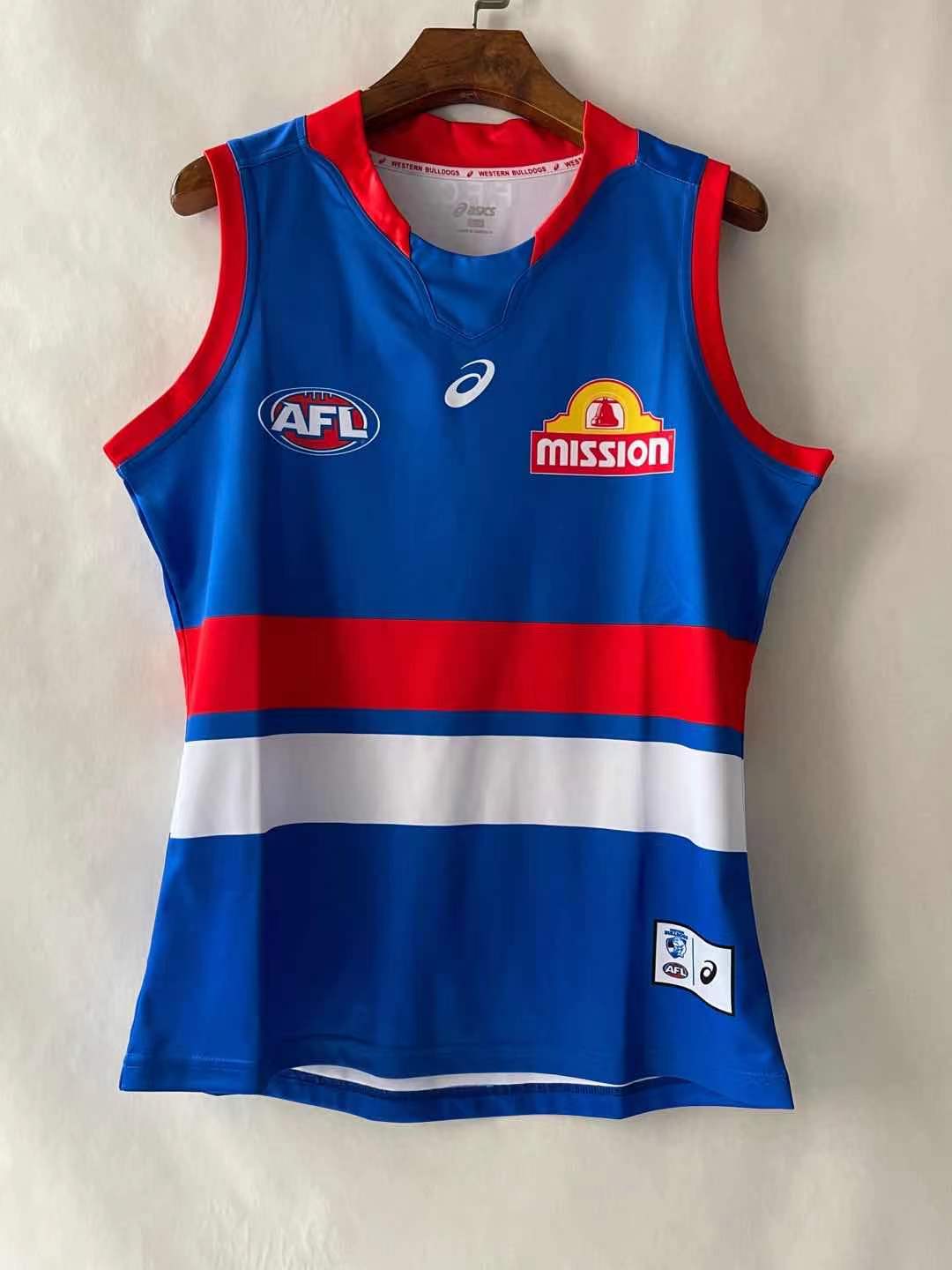 Wholesale Australia 2021 AFL Brisbane home ground Rugby Jersey Tank Top S-3XL