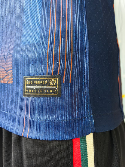 Wholesale 2024 Netherlands national team away blue player version football jersey XS-4XL.