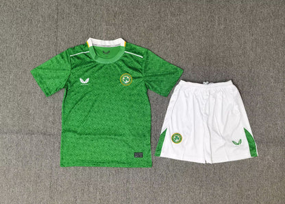 Wholesale 2024 UEFA European ChampionshipIceland  Ireland home and away kid kits