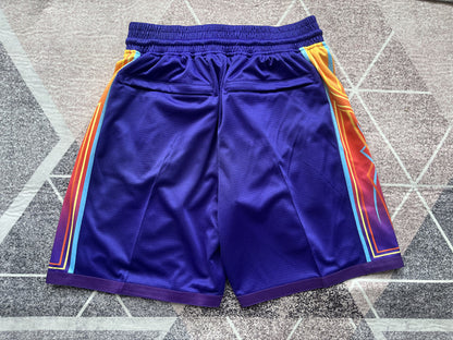 Wholesale 2024 JUST DAN basketball shorts Sun Purple City Edition