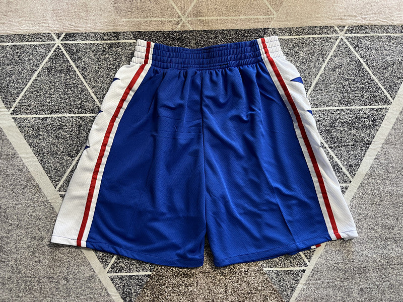 Wholesale 2023 76ers Blue Nike NBA Shorts