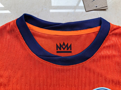 Wholesale 2024 Netherlands national team home orange player version football jersey XS-4XL