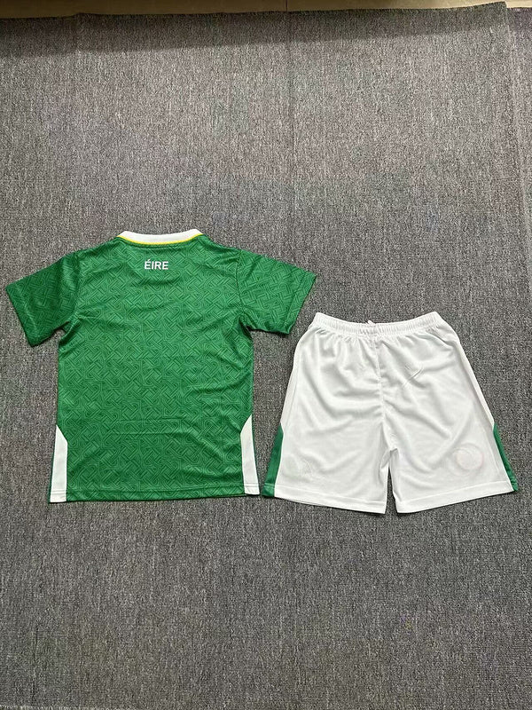 Wholesale 2024 UEFA European ChampionshipIceland  Ireland home and away kid kits