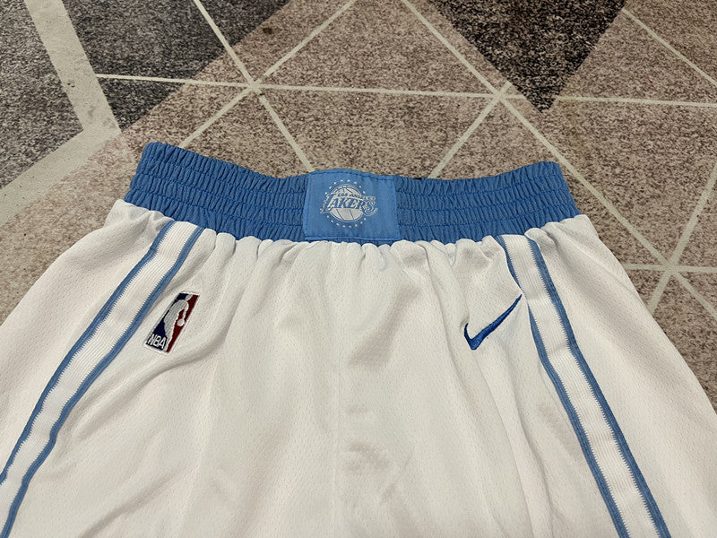 Wholesale 2023 Lakers 21 Edition White Nike NBA Shorts