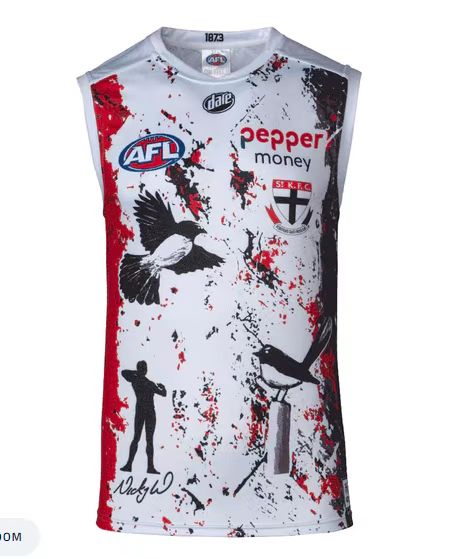 Wholesale Australian AFL St. Kilda Indigenous Rugby Jersey Tank Top S-2XL