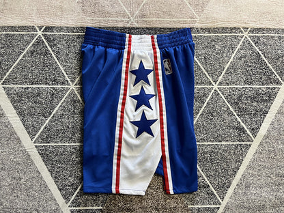 Wholesale 2023 76ers Blue Nike NBA Shorts