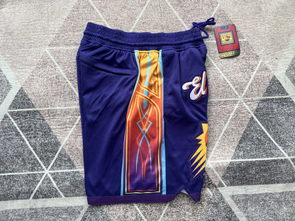 Wholesale 2024 JUST DAN basketball shorts Sun Purple City Edition