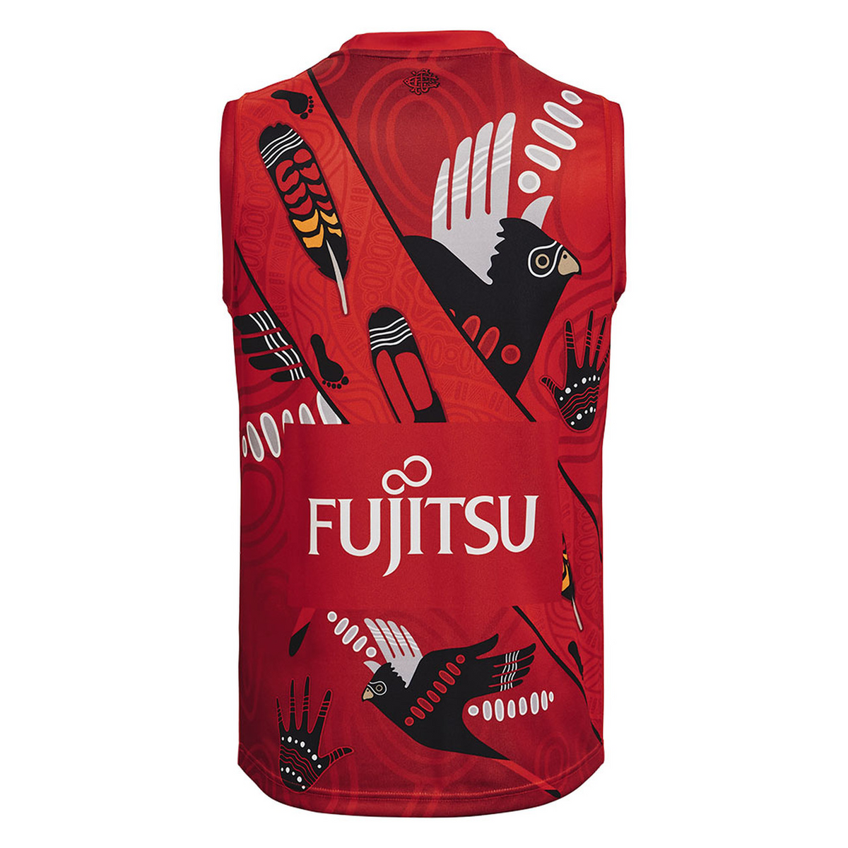 Wholesale Australian AFL Essendon Indigenous Edition Rugby Jersey Tank Top S-3XL
