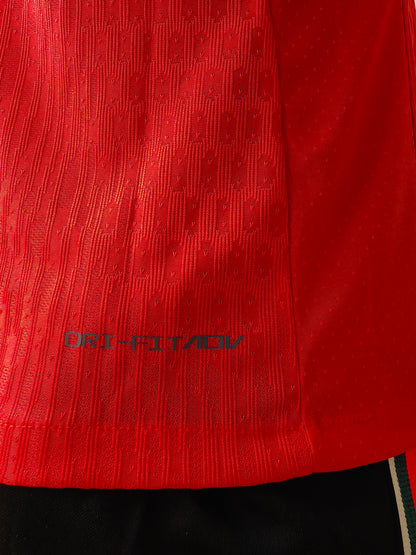Wholesale 2024 Portugal National Team Home Red Player Version Football Jersey XS-4XL