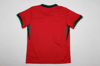 Wholesale 2024 UEFA European Championship  Portugal home home and away kid kits