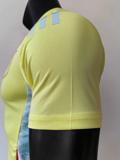 Wholesale 2024 Spain national team away yellow player version football shirt XS-4XL