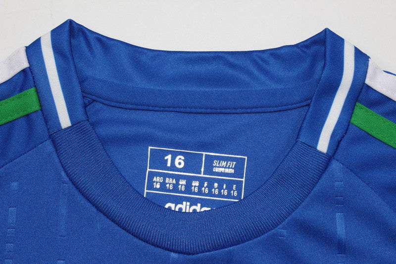 Wholesale 2024 UEFA European Championship  Italy home home and away kid kits