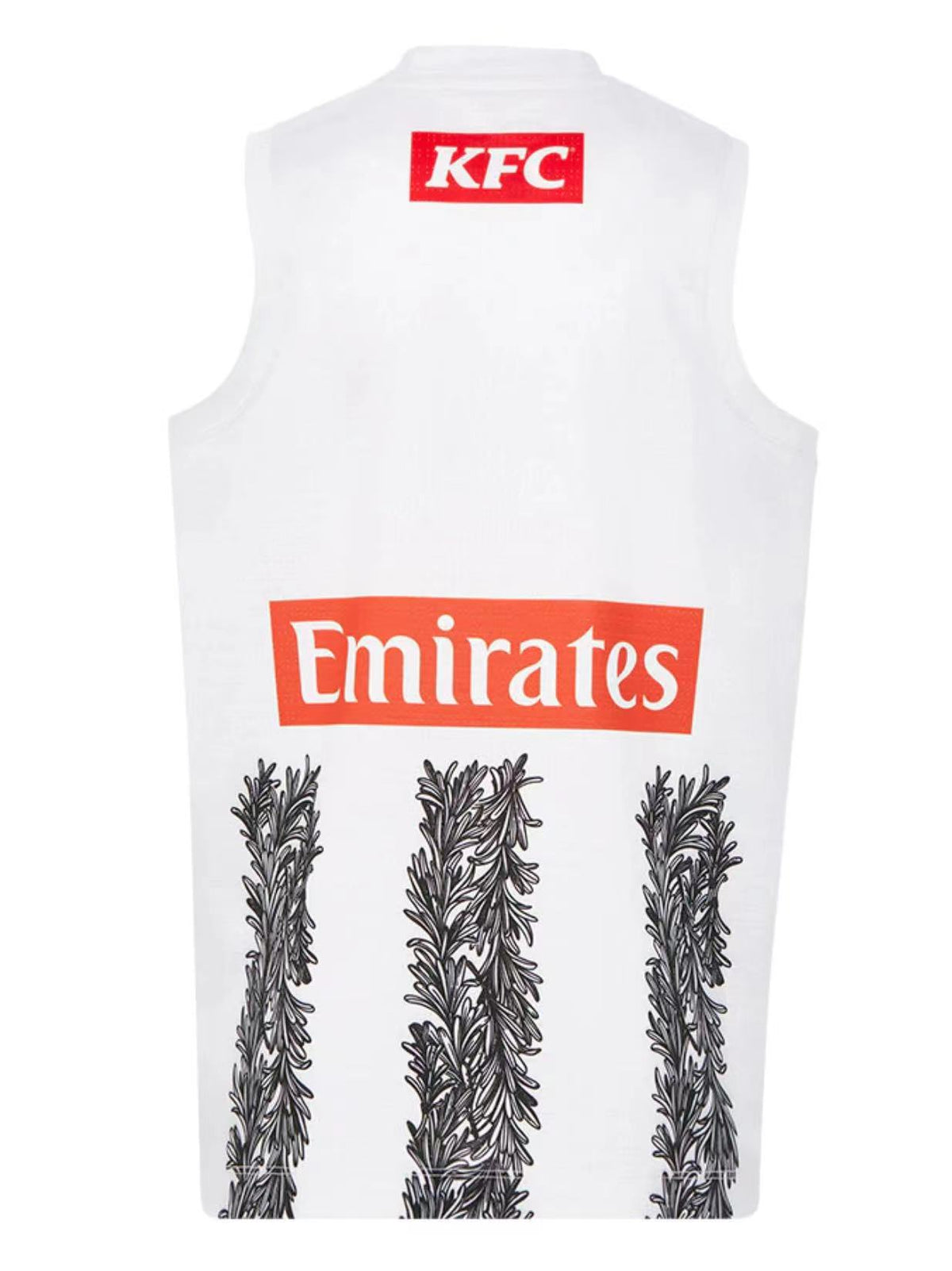 Wholesale Australia 2022 AFL Magpies Rugby Jersey Tank Top S-2XL