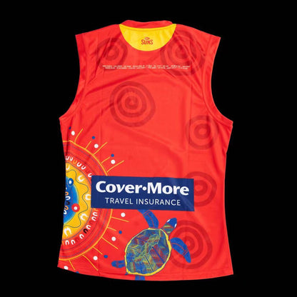 Wholesale Australian AFL Gold Coast team jersey Rugby Jersey Tank Top S-3XL