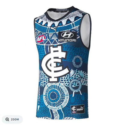 Wholesale Australian AFL Bruce Aboriginal Rugby Jersey Tank Top S-3XL.
