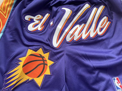 Wholesale 2024 JUST DAN basketball shorts Sun Purple City Edition