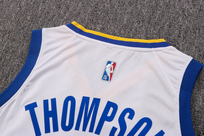 Wholesale Golden State Warriors No. 11 white jersey (pressed style) for NBA 2022-23.