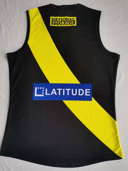 Wholesale Australia 2022 AFL Richmond Rugby Jersey Tank Top S-2XL