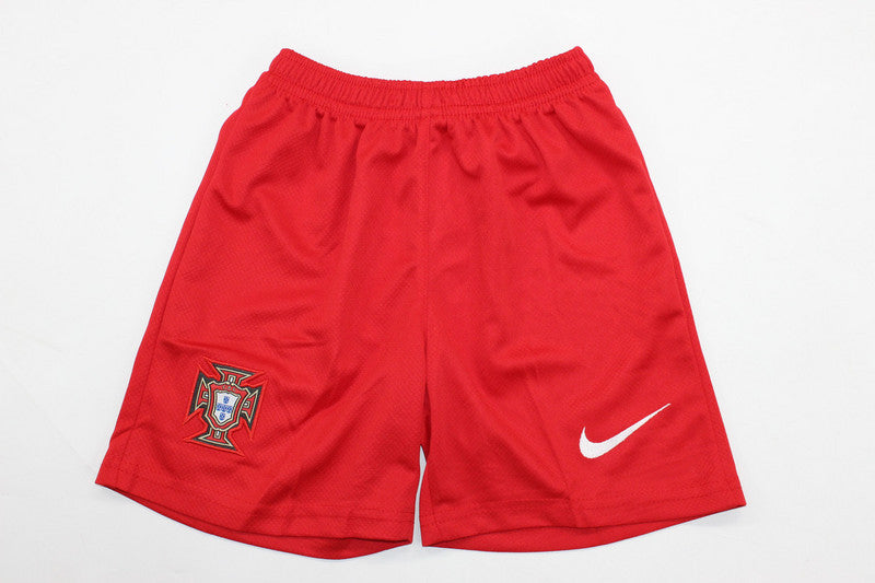 Wholesale 2024 UEFA European Championship  Portugal home home and away kid kits