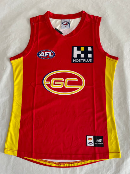 Wholesale Australia 2022 AFL Gold Coast Rugby Jersey Tank Top S-2XL
