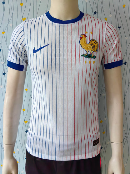Wholesale 2024 France national team away white player version football jersey XS-4XL.