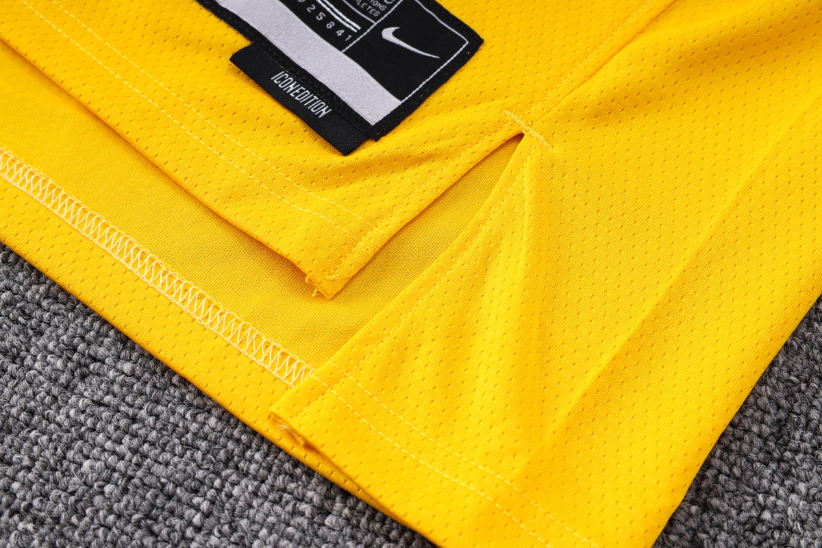 Wholesale NBA2223 Los Angeles Lakers yellow No. 8 basketball star (heat pressed款)