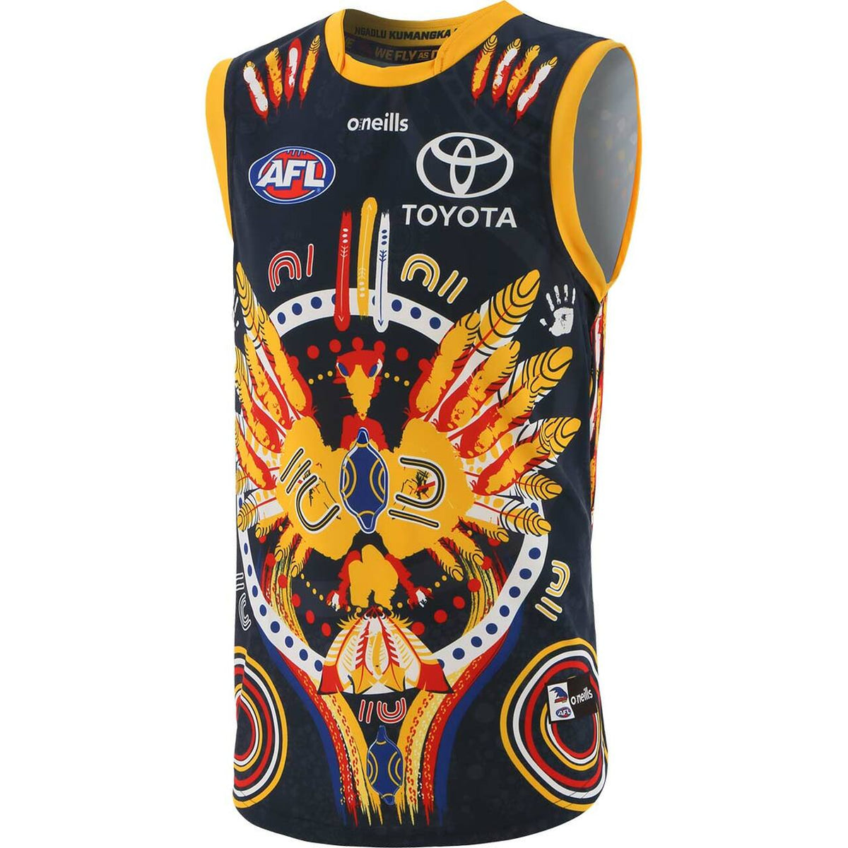 Wholesale Australia 2022 AFL Crows Team Rugby Jersey Tank Top S-2XL.