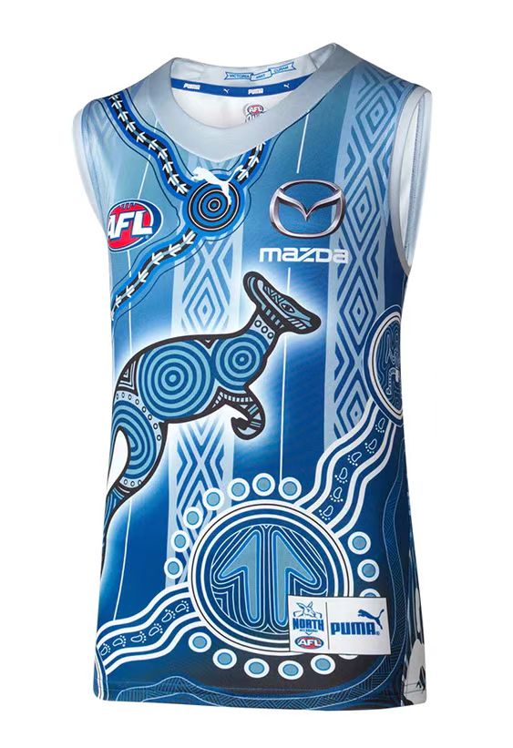 Wholesale AFL North Melbourne Rugby Jersey Tank Top S-2XL