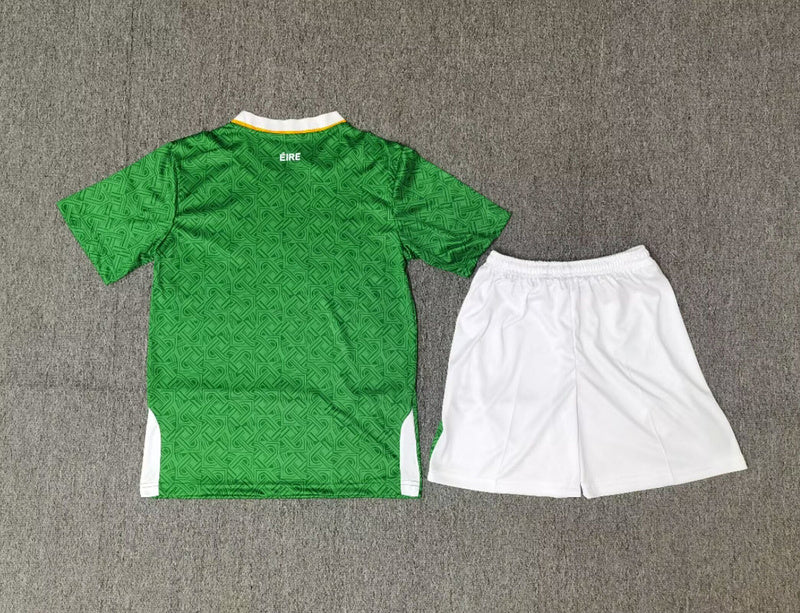 Wholesale 2024 UEFA European ChampionshipIceland  Ireland home and away kid kits