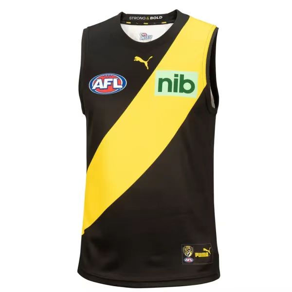 Wholesale Australia 2022 AFL Richmond Rugby Jersey Tank Top S-2XL