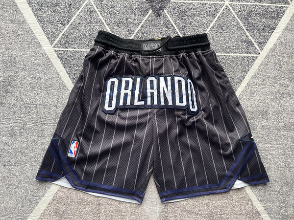 Wholesale 2023 JUST DAN basketball shorts Magic Black City Edition