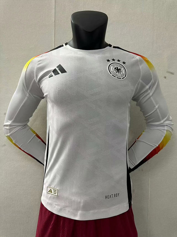 Wholesale customizable 2024 European Championship Germany home and away football jersey long-sleeved  S-5X