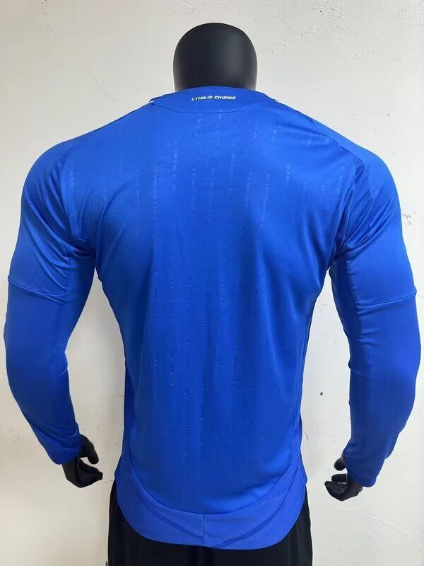 2024 European Championship Italy home football jersey long-sleeved  S-5XL