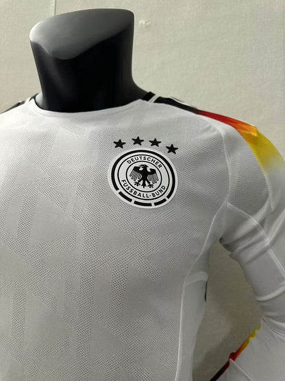 Wholesale customizable 2024 European Championship Germany home and away football jersey long-sleeved  S-5X