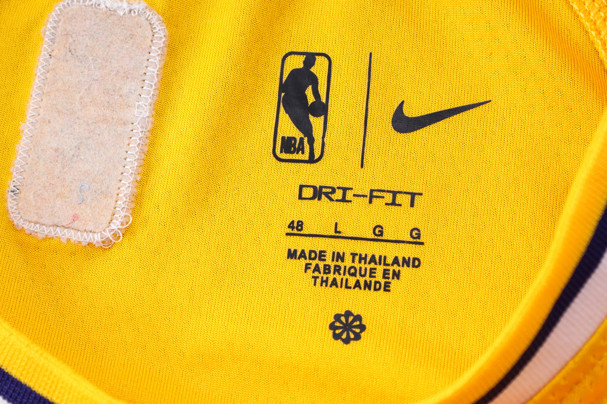 Wholesale NBA2223 Los Angeles Lakers yellow No. 8 basketball star (heat pressed款)