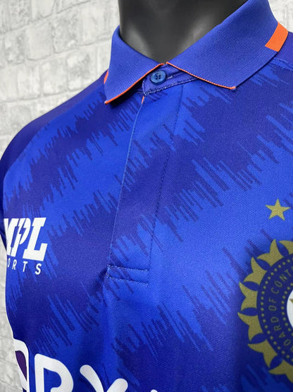 Wholesale 2022 Indian cricket jerseys in sizes S to 5XL