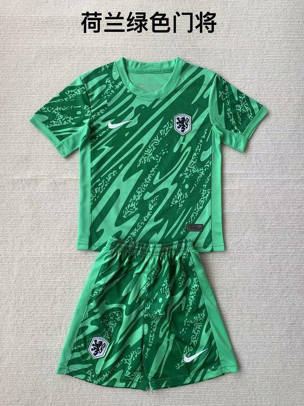 Wholesale 2024 UEFA European ChampionshipIceland  Netherlands home and away kid kits